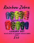 Rainbow zebra - Luxury set