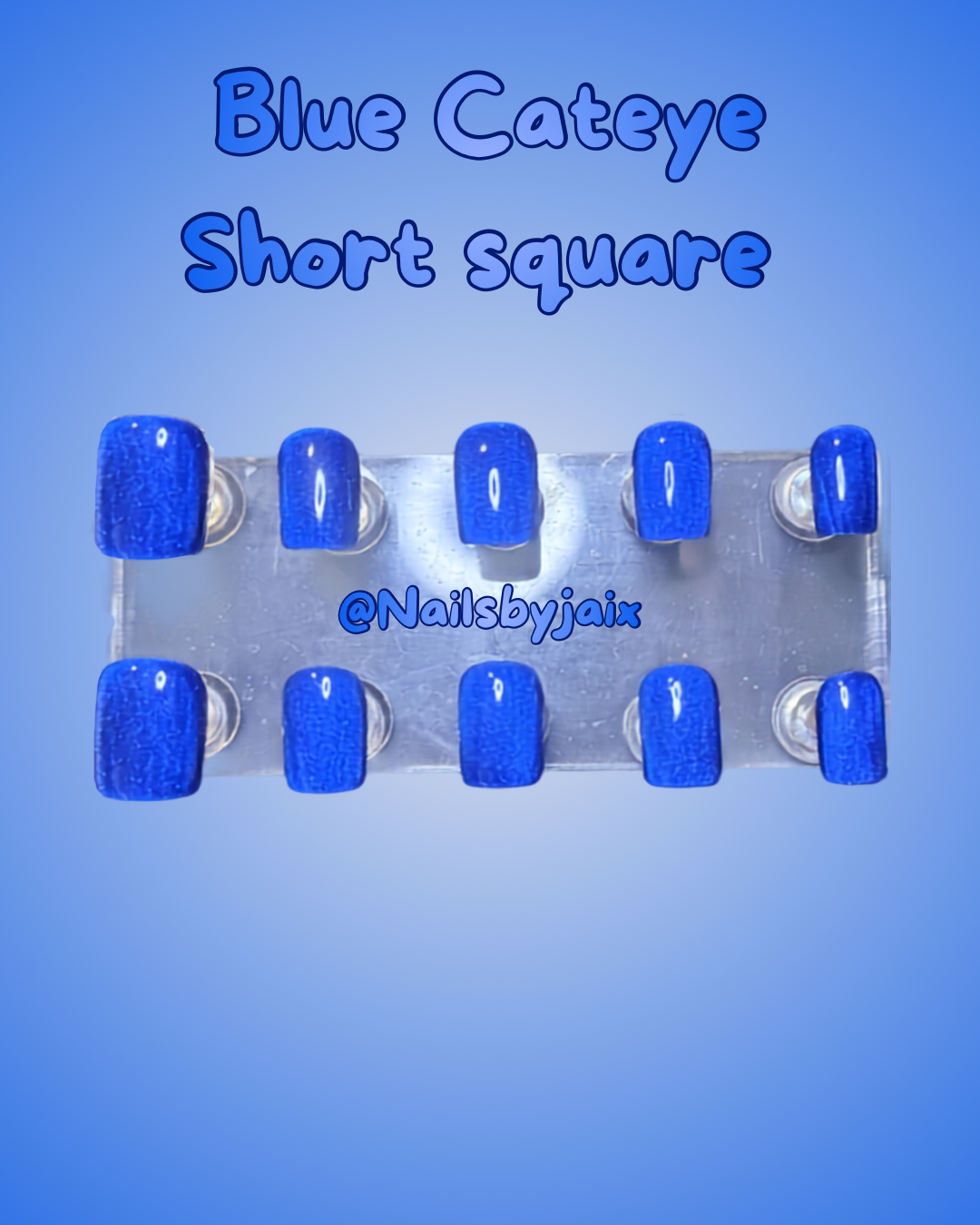 Blue cateye - Premade set