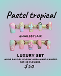 Pastel tropical - Luxury set