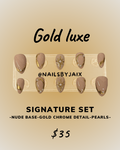 Gold luxe - Signature set